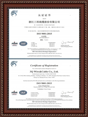 ISO9001：2015